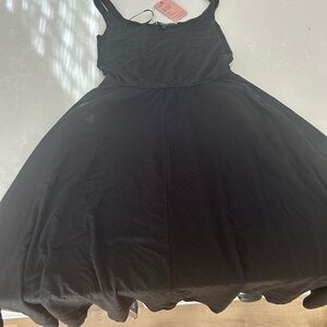 Quince nwt black dress size small